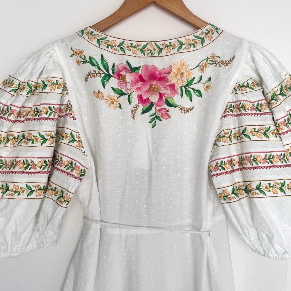 FARM Rio Palm Dream Midi Wrap Dress, NWT ๐ง๐ท - Picture 14 of 16